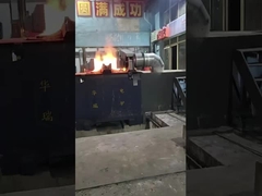 लोहे और तांबे और एल्यूमीनियम के लिए प्रेरण पिघलने की भट्ठी