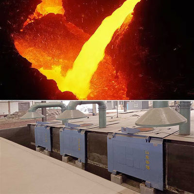 औद्योगिक लोहा और इस्पात गर्मी उपचार भट्ठी तापमान रेंज के साथ 1500-1700°C अनुकूलन योग्य बिजली की आपूर्ति