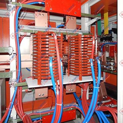 उच्च सुरक्षा एल्यूमीनियम खोल लोहे प्रेरण भट्ठी आसान संचालन 3500KW
