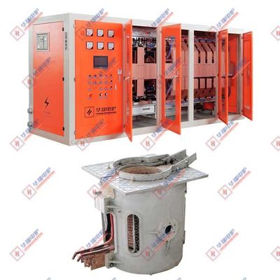 6000Kw पिघलने एल्यूमीनियम खोल भट्ठी प्रेरण पिघलने