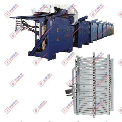 बिजली की बचत प्रेरण तांबा पिघलने की भट्ठी त्वरित विश्वसनीय सुरक्षा 9000KW