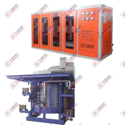 बिजली की बचत प्रेरण तांबा पिघलने की भट्ठी त्वरित विश्वसनीय सुरक्षा 9000KW