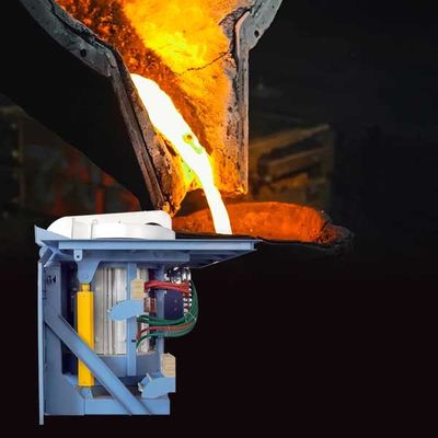 800KVA इंडक्शन धातु पिघलने की भट्ठी कम रखरखाव टिकाऊ