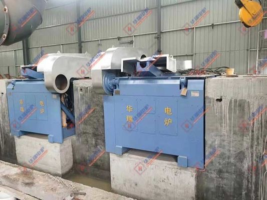 दक्षता बिजली की बचत धातु पिघलने की भट्ठी सुरक्षा लोहा 530 पिघलने की खपत