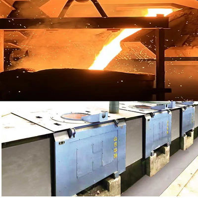 खपत और उच्च स्थायित्व धातु पुनर्चक्रण सुविधाओं के लिए लोहे के पिघलने की भट्ठी