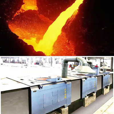 कम ऊर्जा खपत के साथ लोहे के पिघलने की भट्ठी