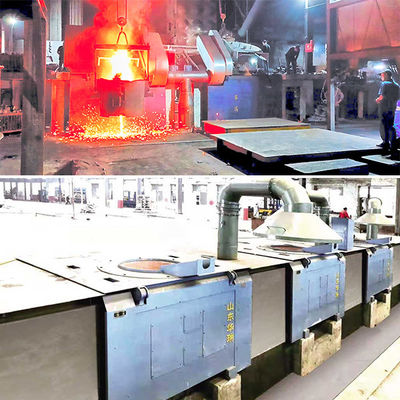 सुचारू संचालन के लिए उच्च पिघलने दक्षता विद्युत प्रेरण पिघलने भट्ठी