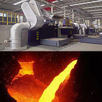 इलेक्ट्रिक इंडक्शन स्टील हीट ट्रीटमेंट ओवन 1500-1700°C 20T क्षमता