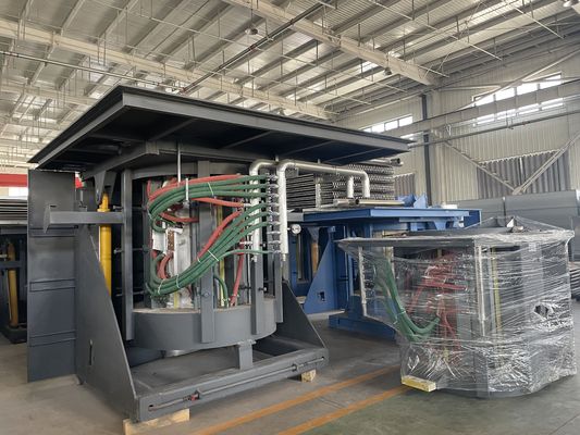 बंद शीतलन टॉवर 0.5-20T के साथ लौह स्टील हीट ट्रीटमेंट फर्नेस