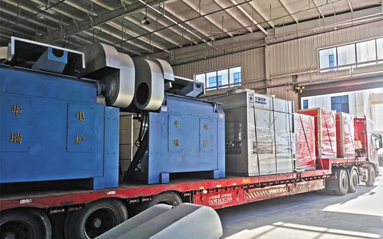 तांबा पीतल गर्मी उपचार भट्ठी ऊर्ध्वाधर क्षैतिज 1250°C