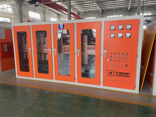 औद्योगिक उपयोग के लिए लंबी सेवा समय और उच्च दक्षता गर्मी हस्तांतरण के साथ आसान स्थापना लोहे के पिघलने की भट्ठी