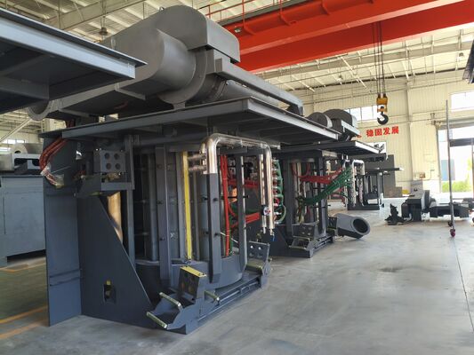 Energy-saving Thyristor Power Supply Cabinet Paired With High-efficiency Steel-shell Induction Furnace, Suitable For Melting Iron, Copper, Steel And Various Other Metals.